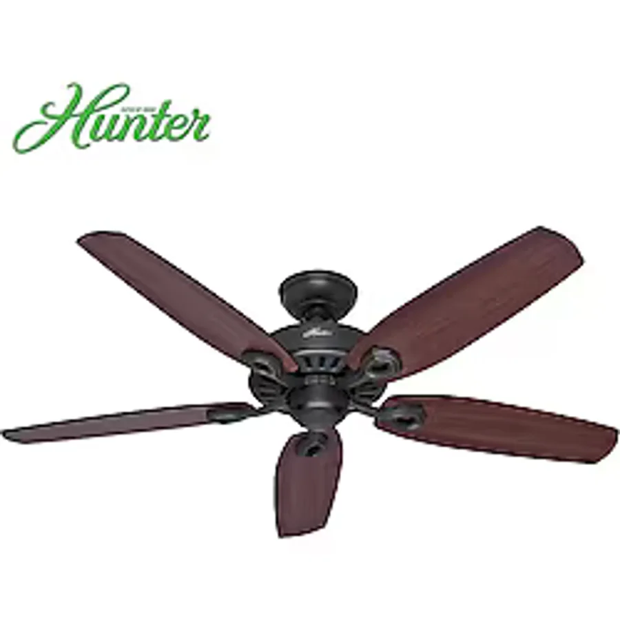 Ömür boyu motor ve sessizlik garantili Hunter - Builders Elite Çağdaş Bronz - 132 Cm. Tavan Vantilatörü