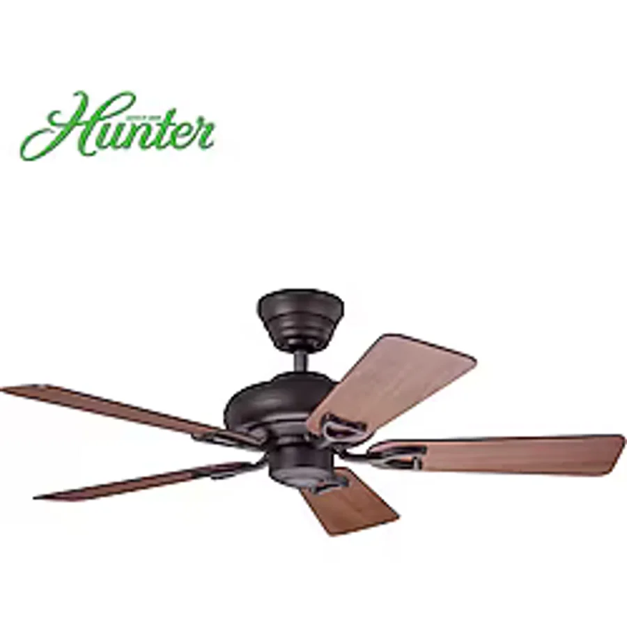 Ömür boyu motor ve sessizlik garantili Hunter - Seville Çağdaş Bronz - 112 Cm. Tavan Vantilatörü