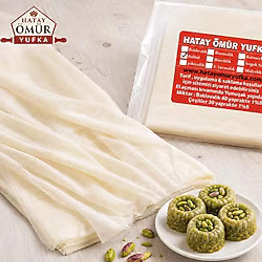 Ömür Bülbül Yuvası Yufka 500 Gr İnce Yufka Lezzetli Yemekler İçin Uygun