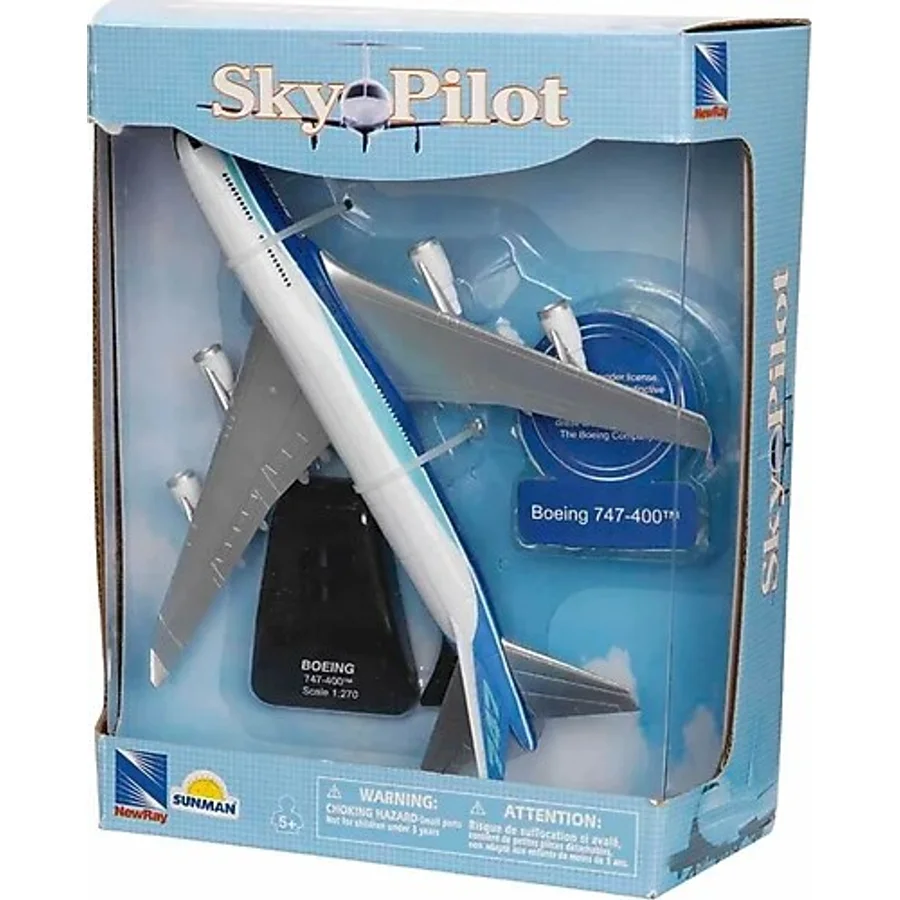 Omz 1:240/1:270 Sky Pilot Boeing Model Yolcu Uçağı Kız Erkek Çocuk Oyuncak Eğitici Oyuncaklar