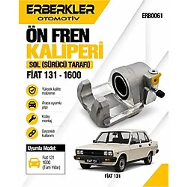 Ön Fren Kaliperi Sol Fıat 131-1600