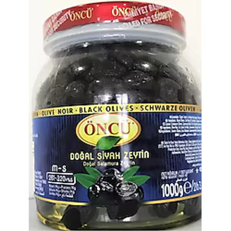 Öncü (261-320) M-S Siyah Zeytin 1 kg