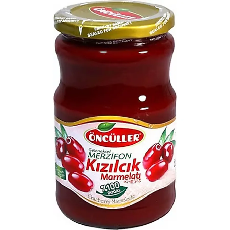 Öncüller Merzifon Kızılcık Marmelatı 630 gr