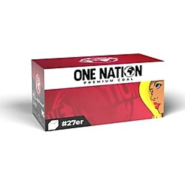One Nation 27Er Nargile Kömürü 1 Kg