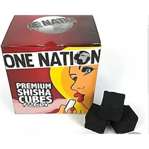 One Nation Premium Nargile Kömürü 2 kg Mini Boyutlu Dayanıklı ve Taşınabilir Özellikte