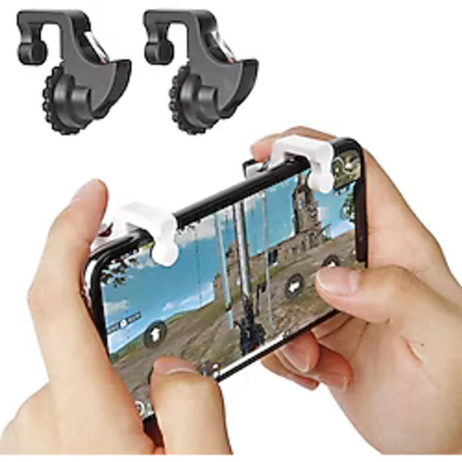 One Pair Profesyonel Joystick Pubg Oyun Ateşleyici Aparat 2 Adet