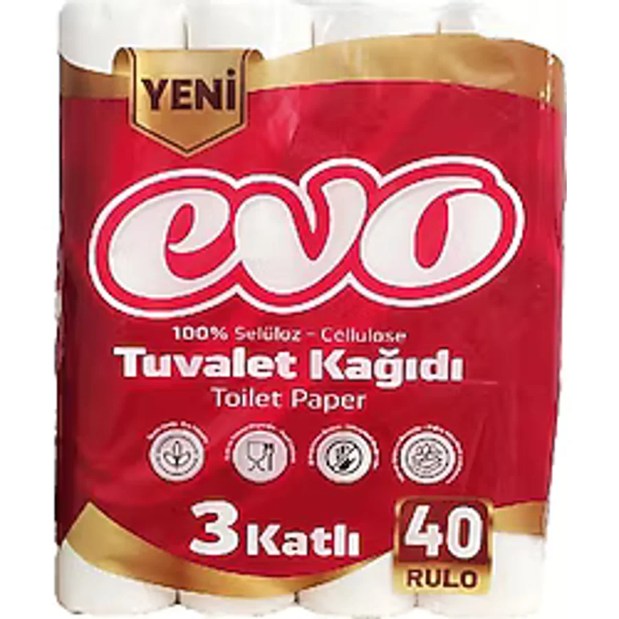 Only Evo 3 Katlı 40'lı Tuvalet Kağıdı