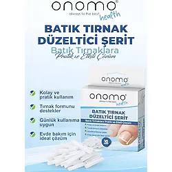 Onomo Health Batık Tırnak Düzeltici Şerit 10 Adet