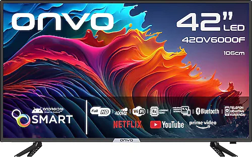 Onvo 42OV6000F Full HD 42" 106 Ekran Uydu Alıcılı Android Smart LED TV
