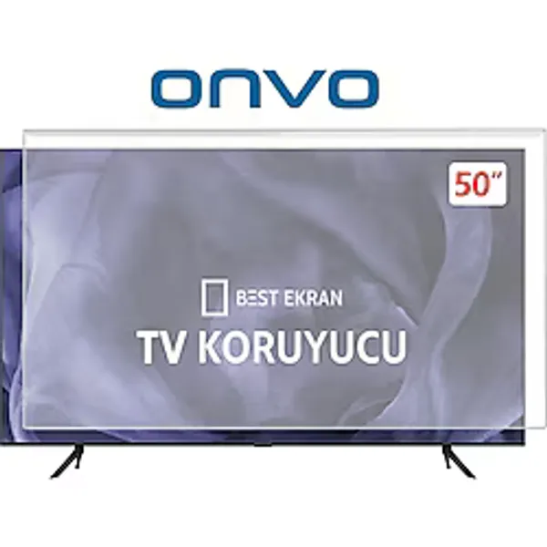Onvo 50vq90f3ua Tv Ekran Koruyucu - Onvo 50" İnc 127 Ekran Qled Kırılmaz Koruyucu