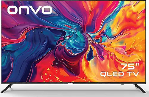 Onvo 75VQ90F2UA 4K Ultra HD 75" 190 Ekran Uydu Alıcılı Google Smart QLED TV