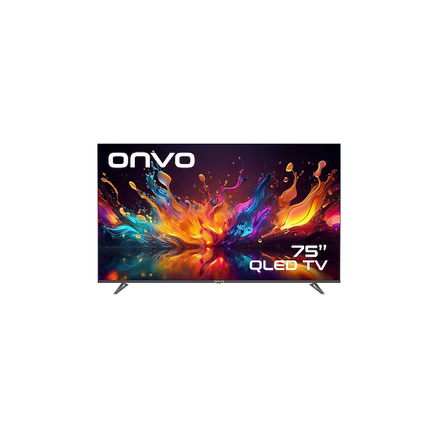 Onvo 75VQ90F3UA 4K Ultra HD 75" 190 Ekran Uydu Alıcılı Google Smart QLED TV