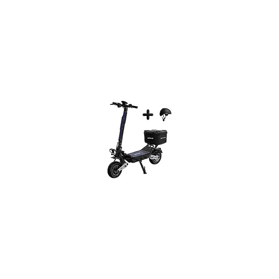 Onvo Rx-09 3000w 1500x2 Elektrikli Scooter Kask Hediyeli Siyah