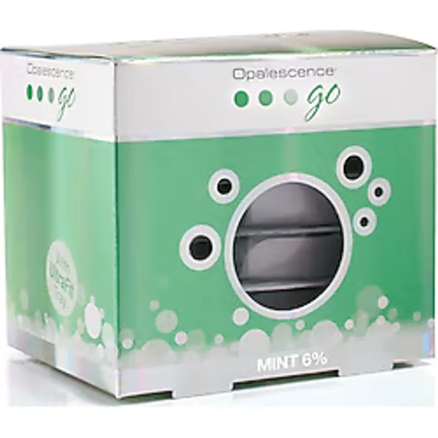 Opalescence Go Diş Beyazlatıcı Plak Seti %6 Hidrojen Peroksit 8'li Nane Aromalı Hazır Kullanıma
