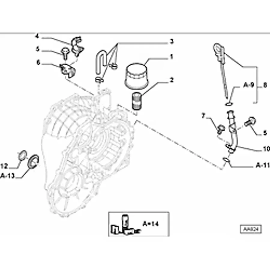 Opar Fiat 9948806 Filtre, Yağ Palio Şanzıman Filtre Blueprint