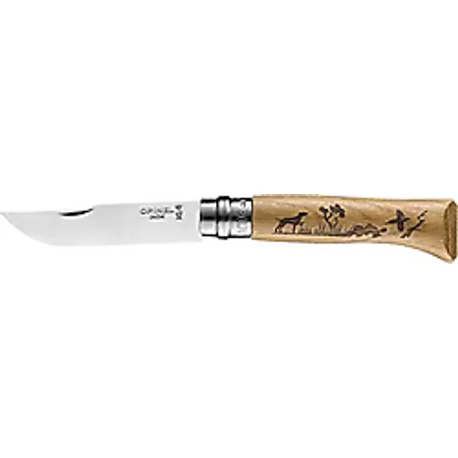 Opinel Inox 8 No Meşe Saplı Paslanmaz Çelik Çakı