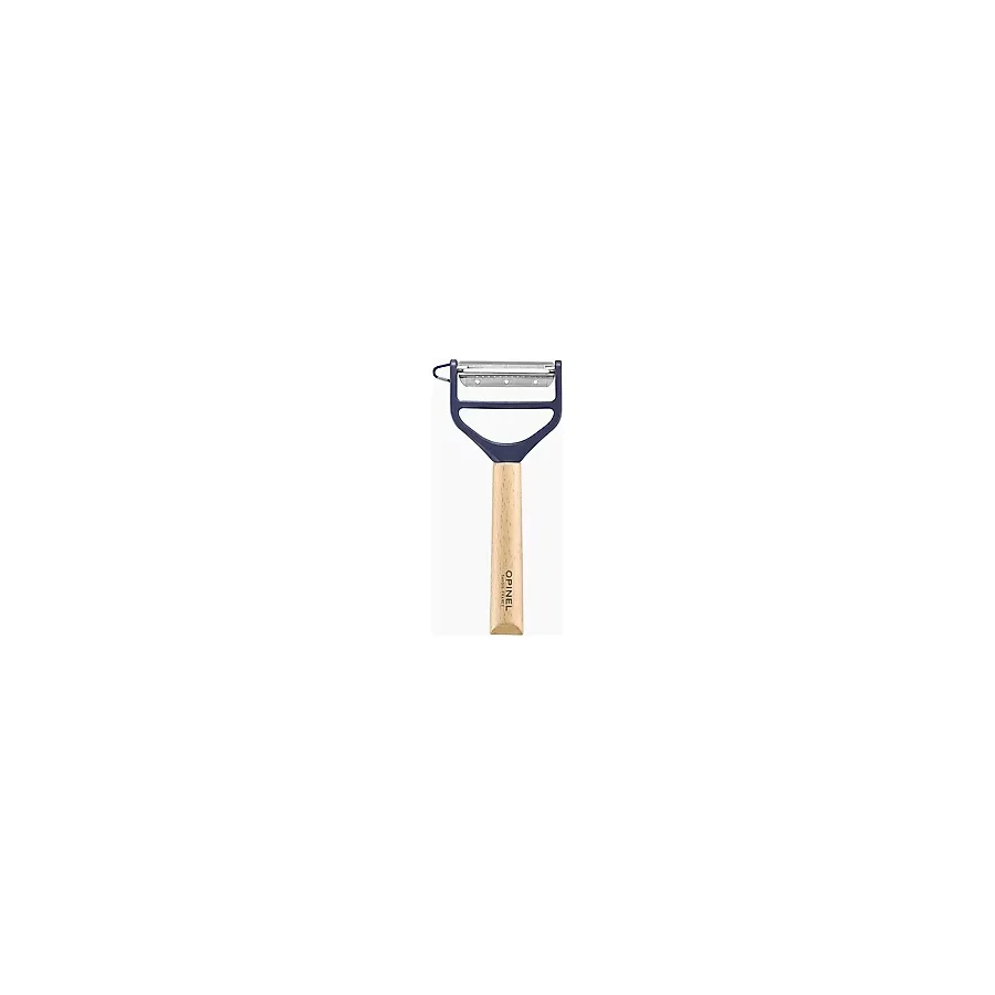 Opinel T-Duo Ahşap Saplı Meyve- Sebze Soyacağı Lacivert