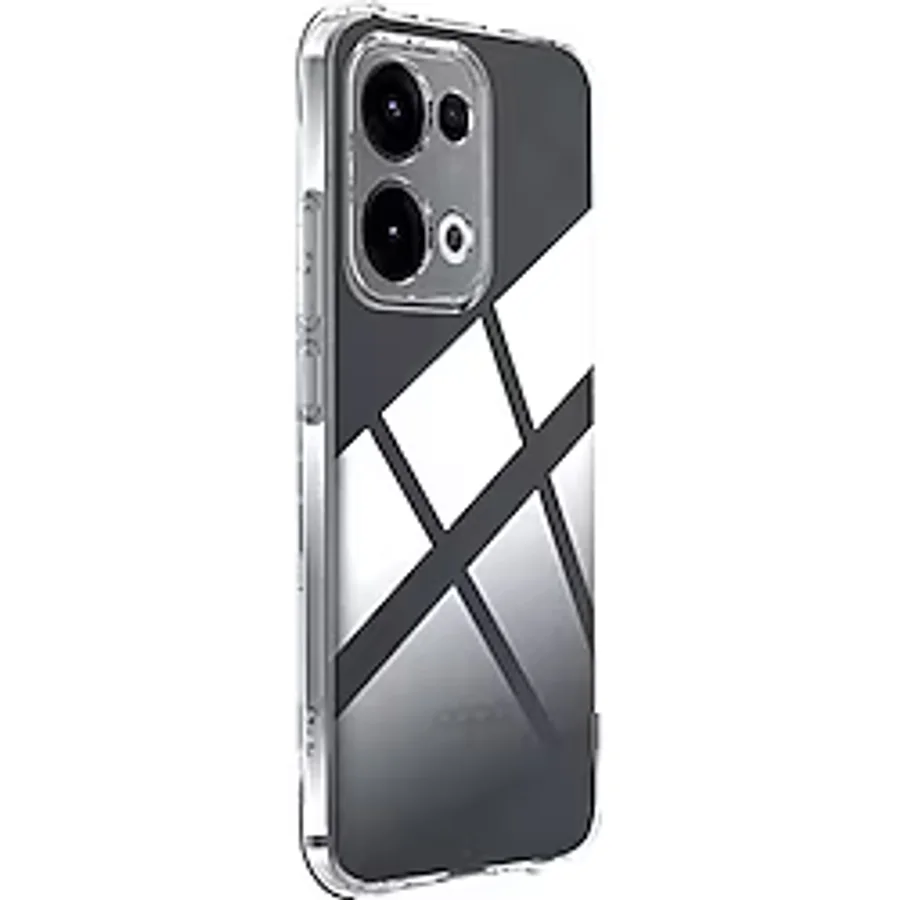 Oppo A6 Pro 4g Lüx Şeffaf Silikon - Şeffaf