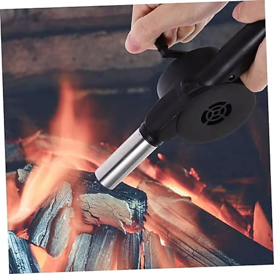 Optana Mangal Fanı Ateş Yakma Barbekü Soba Semaver Odun Kömür Tutuşturucu