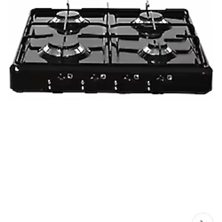 Optimum Xx-133 4 Gözlü Set Üstü Dörtlü Ocak Doğalgaz Uyumlu Siyah