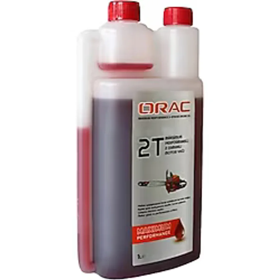 Orac 2 Zamanli Motor Yagi 1 Litre Olcekli Kirmizi