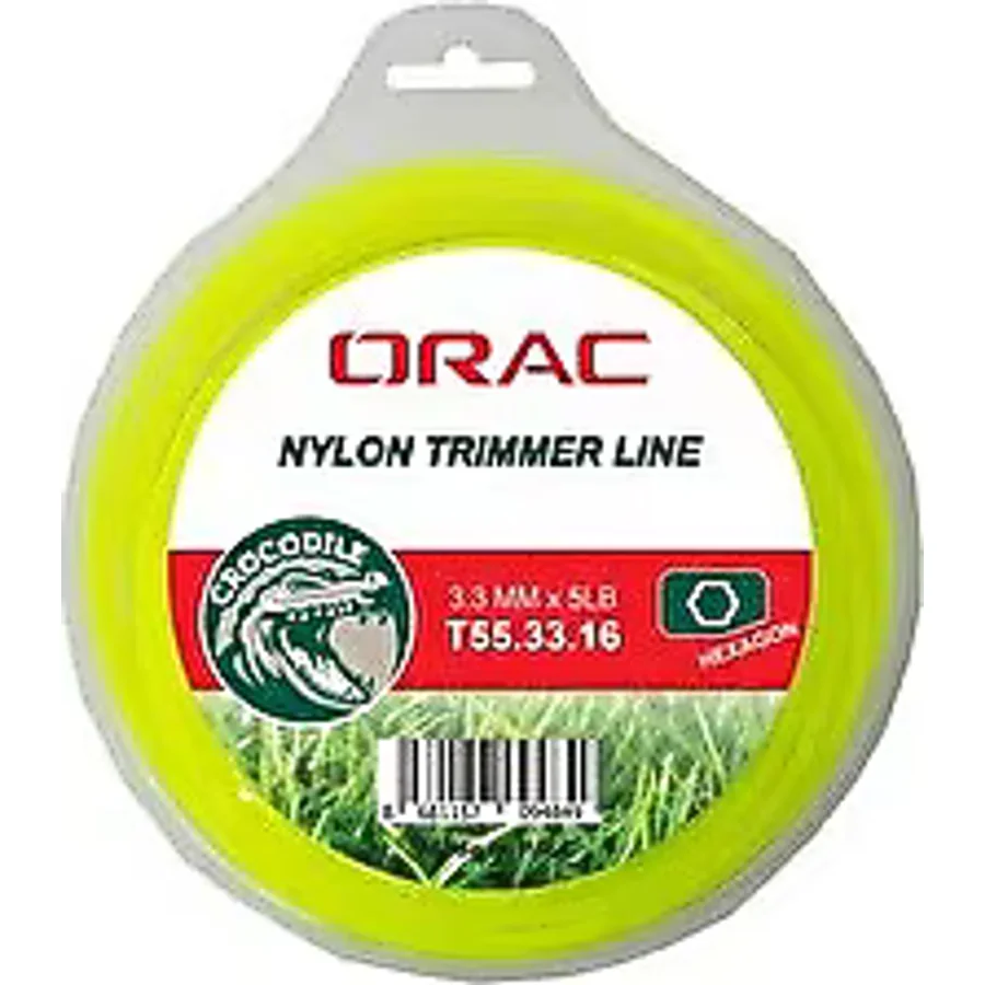 Orac 3,30 mm 46 mt.Altı Köşe Sarı Tırpan Misinası