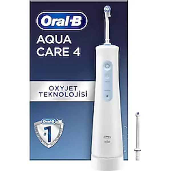 Oral-B Aquacare Series 4 Ağız Duşu 1 Adet Oxyjet Teknolojisi ile Hassas Diş Bakımı Sağlar