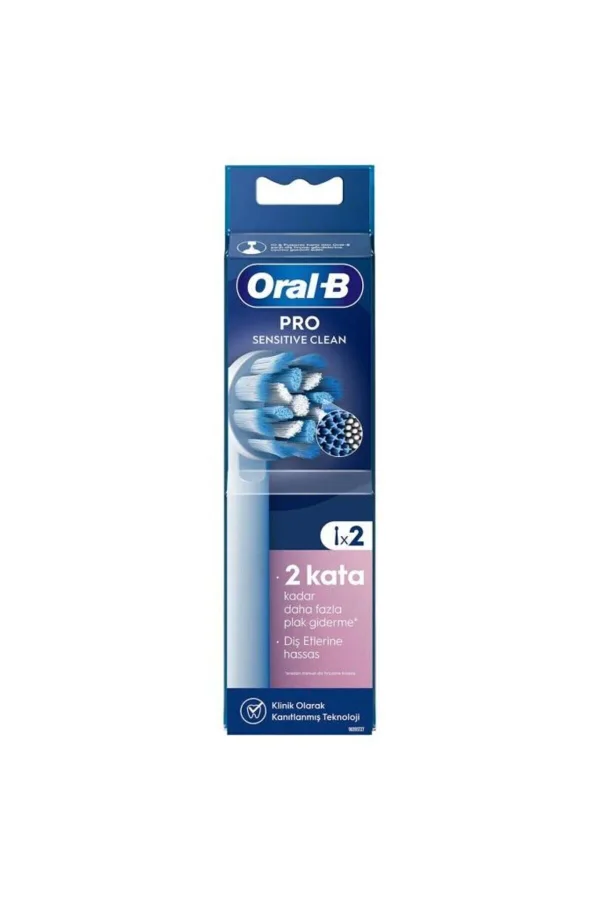 Oral-B Şarjlı Diş Fırçası Yedek Başlığı Sensitive X-Filament 4 adet ürün
