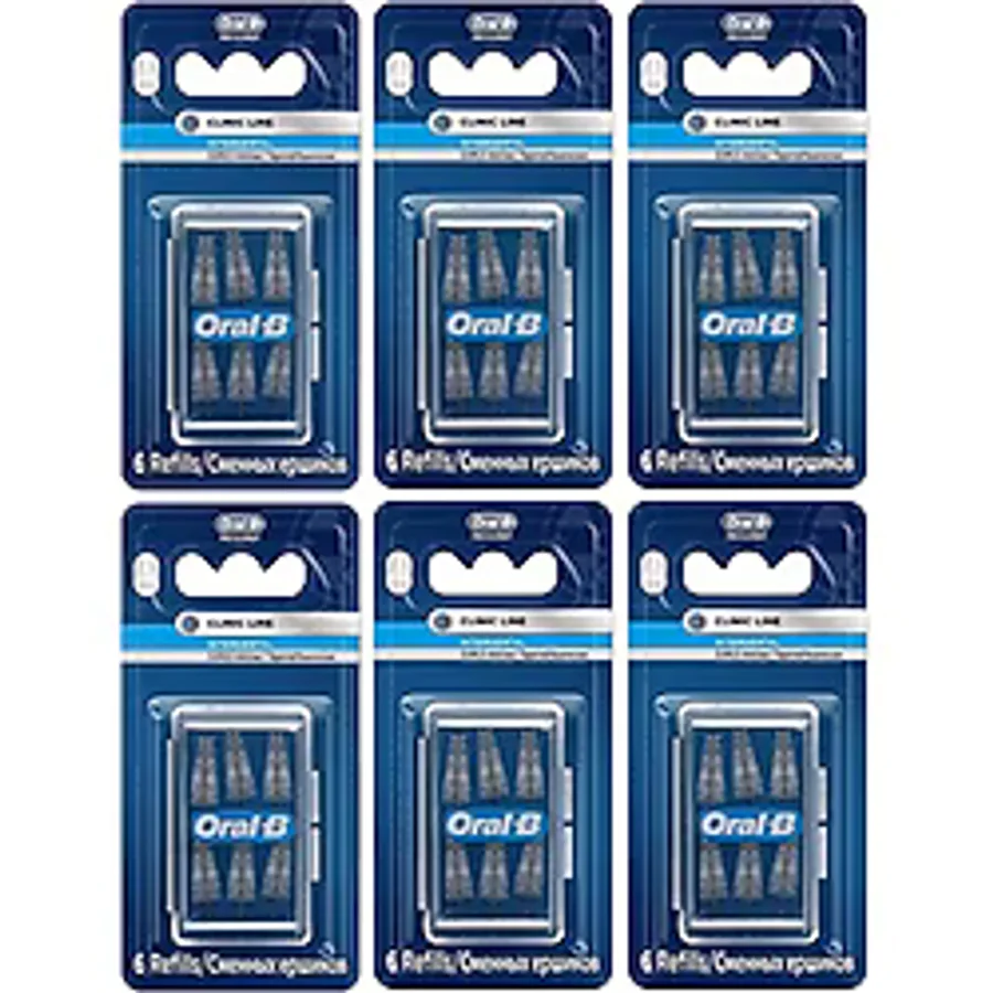 Oral-B Clinic Line Interdental 3.0 - 6.5 mm 6'lı 6 Adet Arayüz Fırçası Yedeği