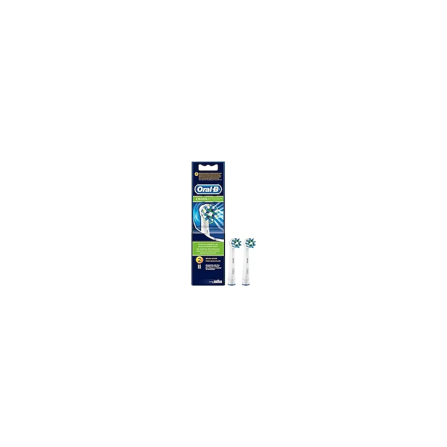 Oral-B Cross Action Clean Maximiser 2'li Diş Fırçası Başlığı