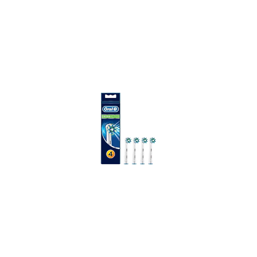 Oral-B Cross Action Clean Maximiser 4'lü Diş Fırçası Başlığı