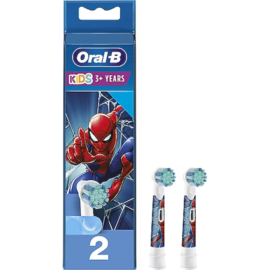 Oral-B EB10 Spiderman 2'li Çocuk Diş Fırçası Başlığı