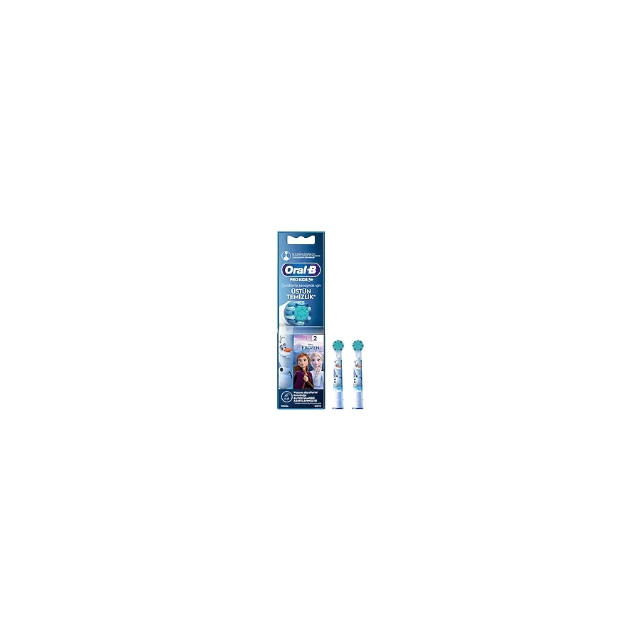 Oral-B Frozen 2 Diş Fırçası Yedek Başlığı Orta Sertlikte 2 Adet Hassas Temizlik İçin
