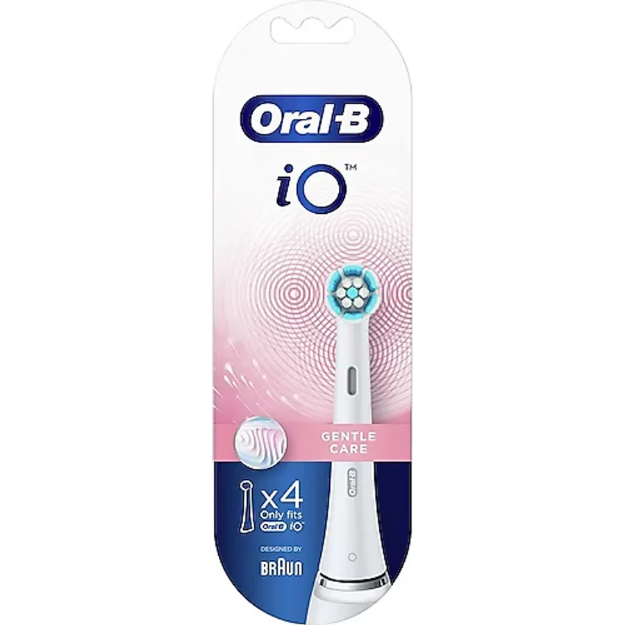 Oral-B iO Gentle Care Beyaz 4'lü Diş Fırçası Başlığı