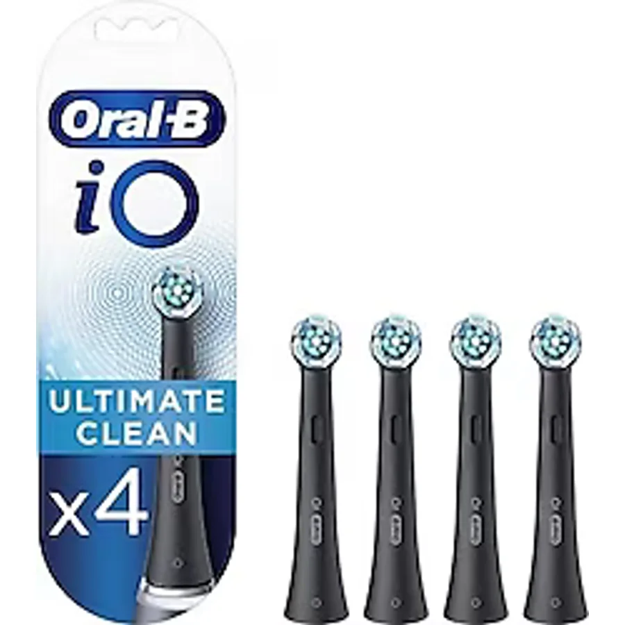 Oral-B iO Ultimate Clean Siyah 4'lü Diş Fırçası Başlığı