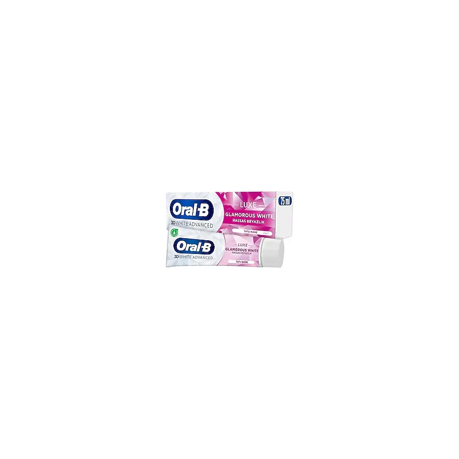 Oral-B Pro 3D White Advanced Luxe Glamorous Hassas Beyazlık 75 ml Diş Macunu
