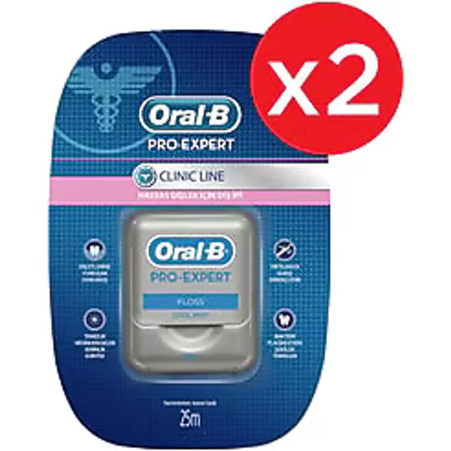 Oral-B Pro-Expert Clinic Line 25 m 2 Adet Diş İpi