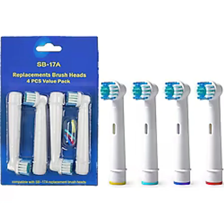 ORAL B Şarjlı Diş Fırçaları Ile Uyumlu Muadil 4'lü Yedek Başlık