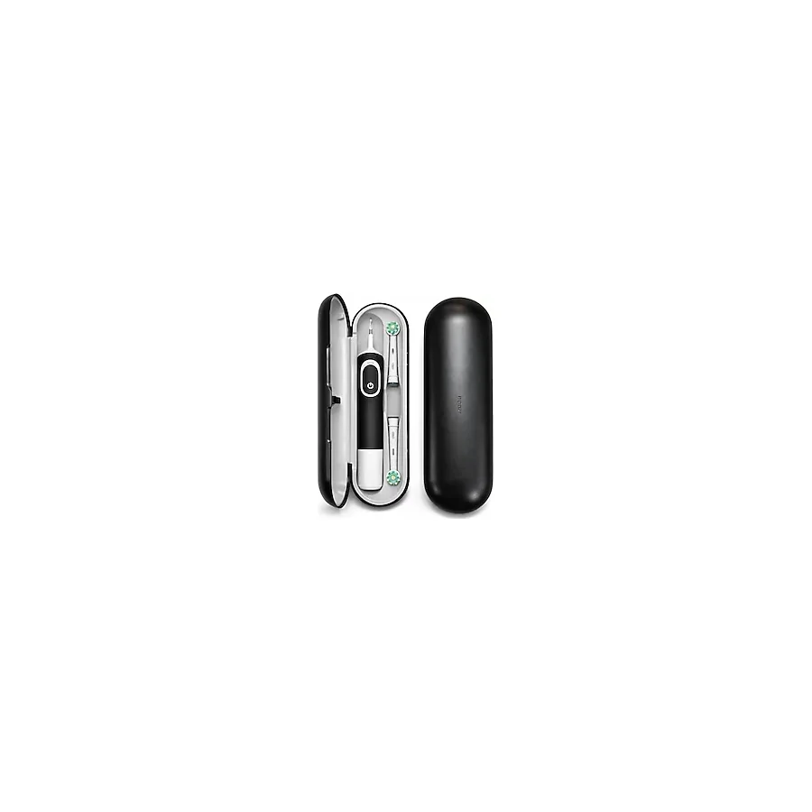 ORAL-B Şarjlı Diş Fırçası İçin Saklama Kabı - Sadece Oral-B Pro 1, Vitality Pro, vitality ve Starter Pack Serisine Özel Diş Fırçası Seyahat Kutusu (Siyah)