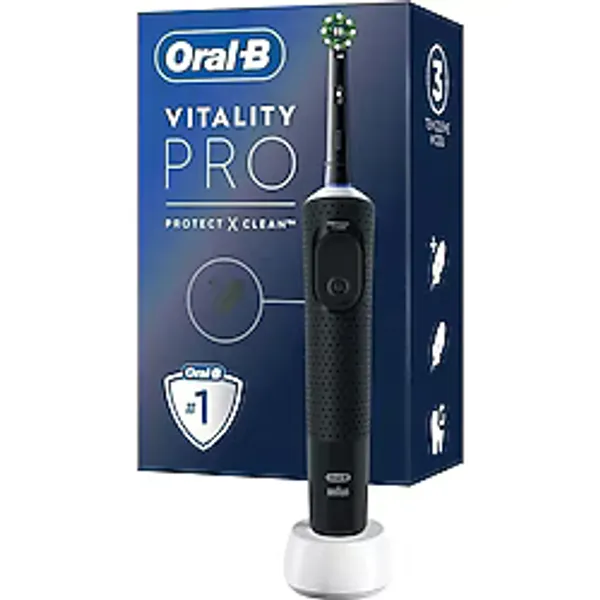 Oral-B Şarjlı/elektrikli Diş Fırçası Vitality Pro Siyah Koruma Ve Temizlik X2