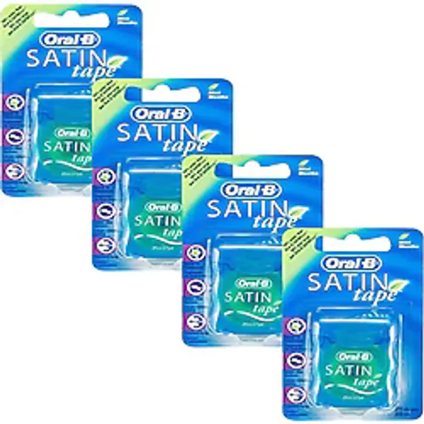 Oral-B Satin Tape Nane Aromalı 25 m 4 Adet Diş İpi