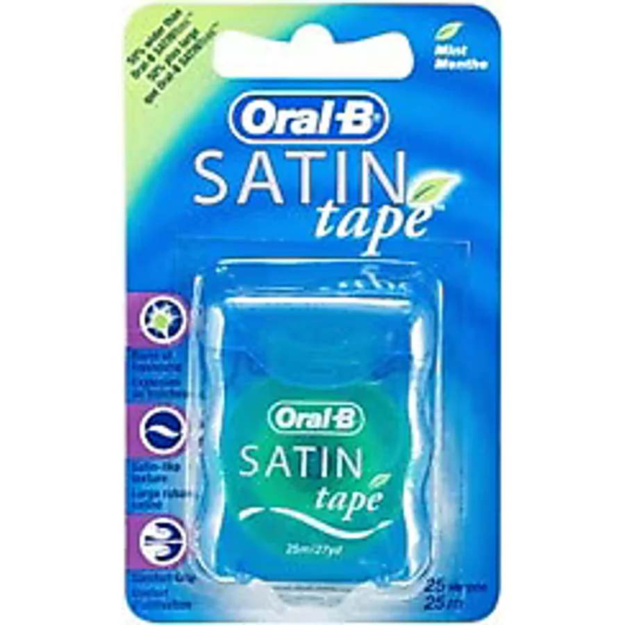 Oral-B Satin Tape Nane Aromalı 25 m Diş İpi
