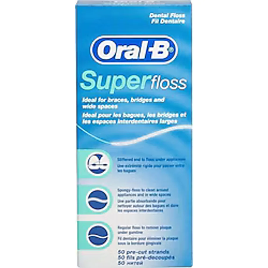 Oral-B Super Floss 50'li Diş İpi