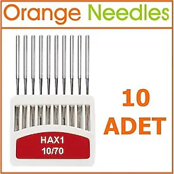 Orange HAx1 Ev Tipi Dikiş Makina İğnesi 10 Numara 10 Adet