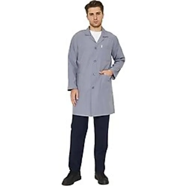 Orange Safety Gri Erkek İş Önlüğü (XL)