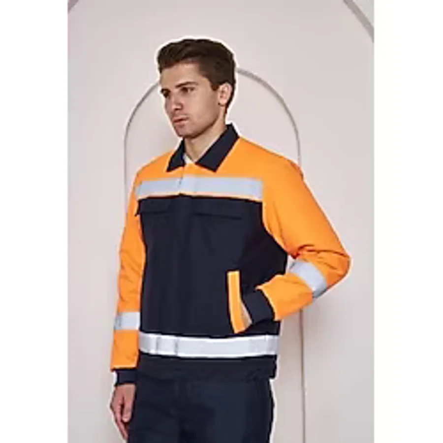 Orange Safety Soğuk Hava Montu Su ve Rüzgar İticili Turuncu