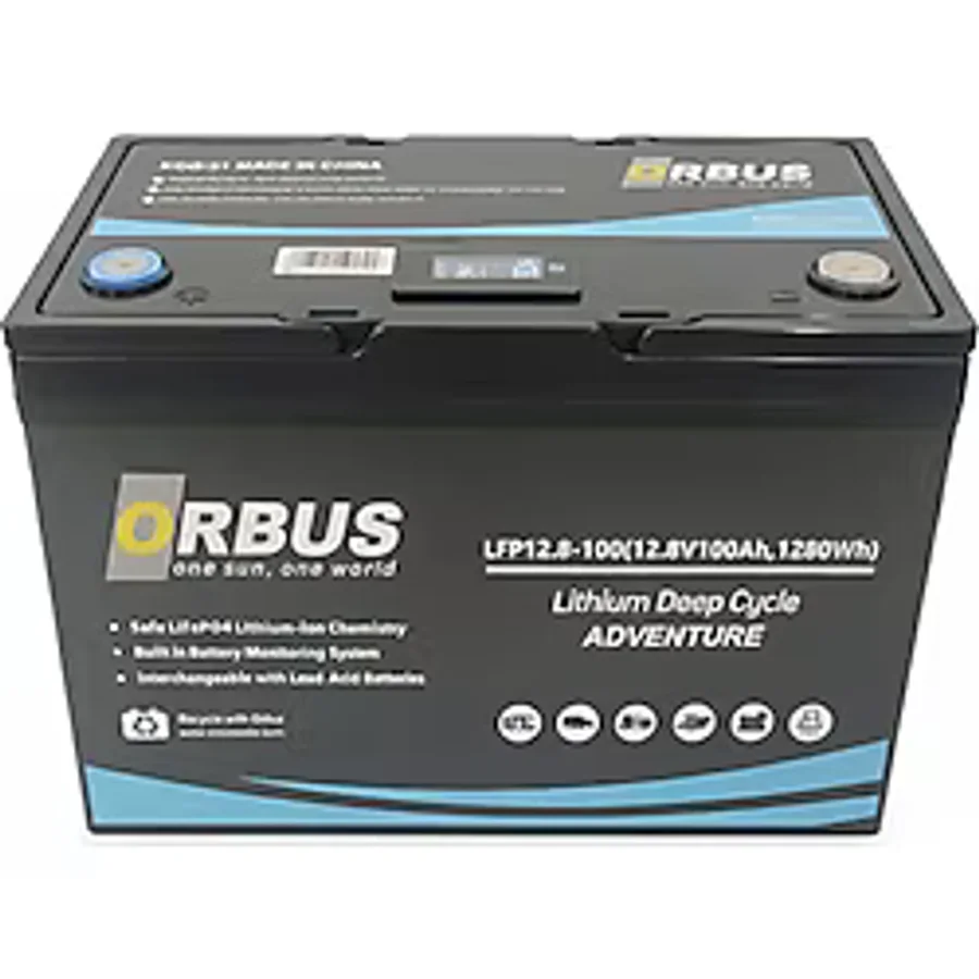 Orbus 100 Ah 12.8 V LiFePo4 Akü