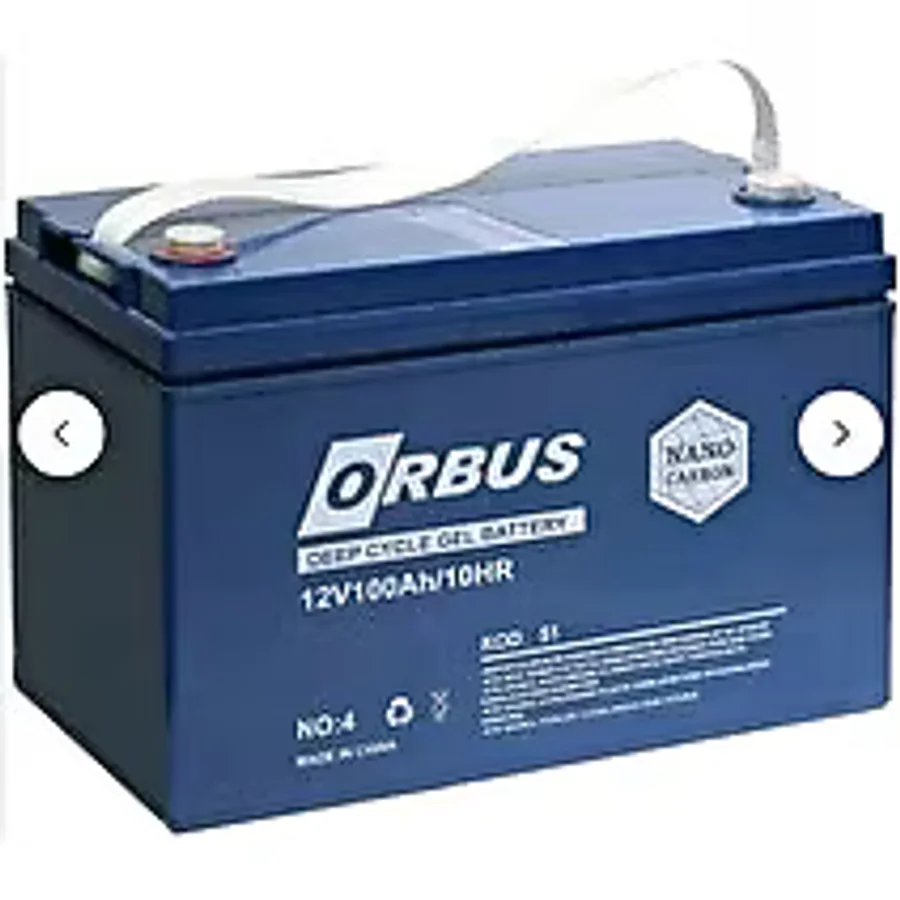Orbus 12V 100AH Deep Cycle Nano Carbon Jel Akü