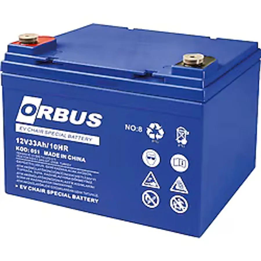 Orbus 12V 33AH Engelli Araç Aküsü