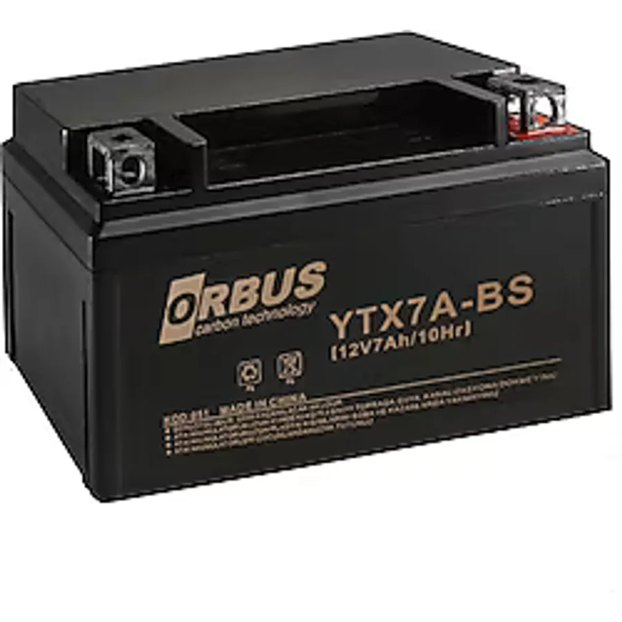 Orbus YTX7A-BS 12 V 7 Ah Motosiklet Aküsü